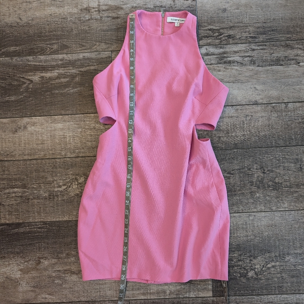 Elizabeth and James Pink Mini Dress Size 6 - Picture 7 of 7